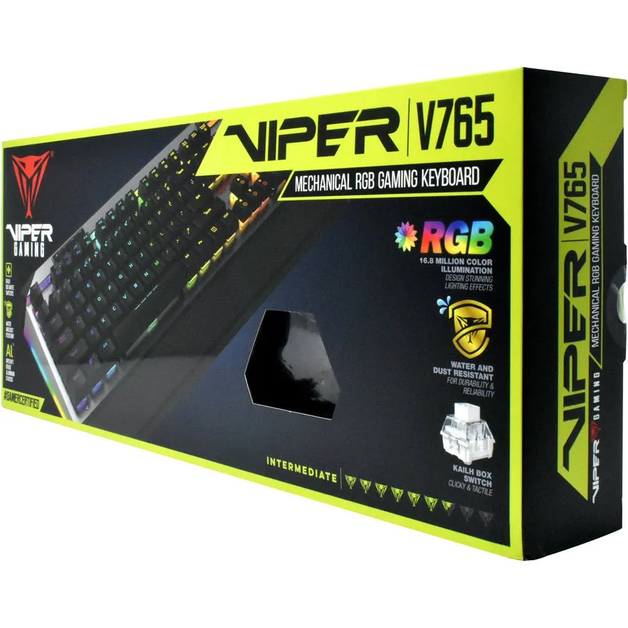 Patriot PV765MBWUXMGM Viper V765 RGB Mechanical Gaming Keyboard