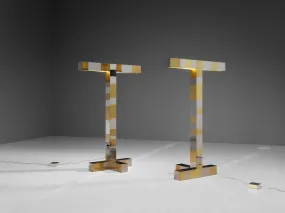 Paul Evans for Directional 'Cityscape' Floor Lamps
