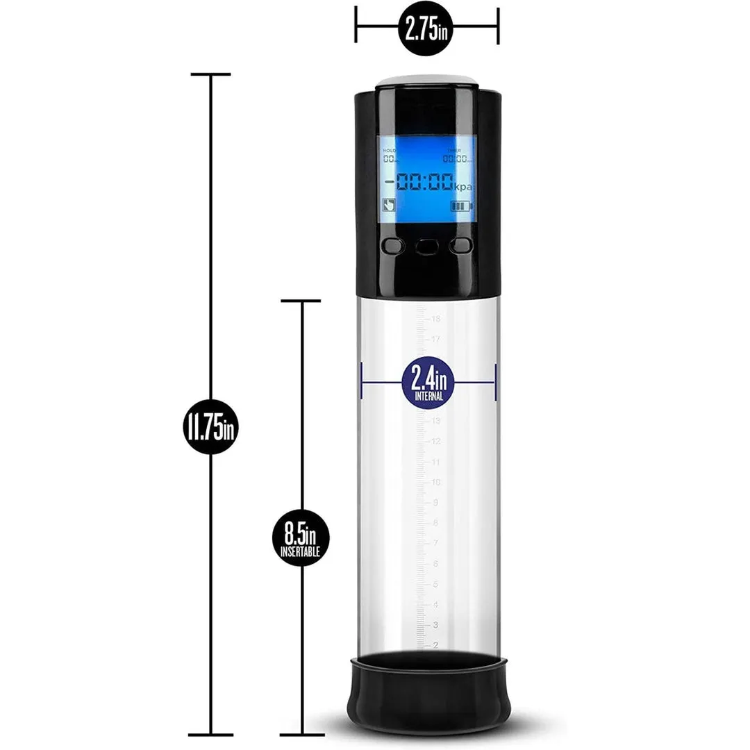 Performance VX10 Smart Penis Pump - Clear