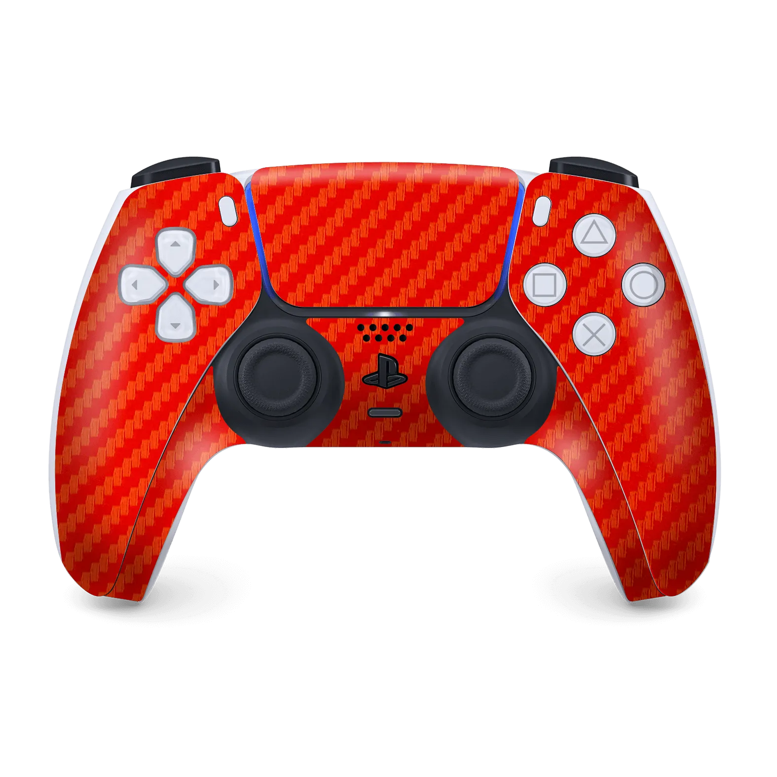 PlayStation 5 CONTROLLER Skins - 3D Textured CARBON Collection