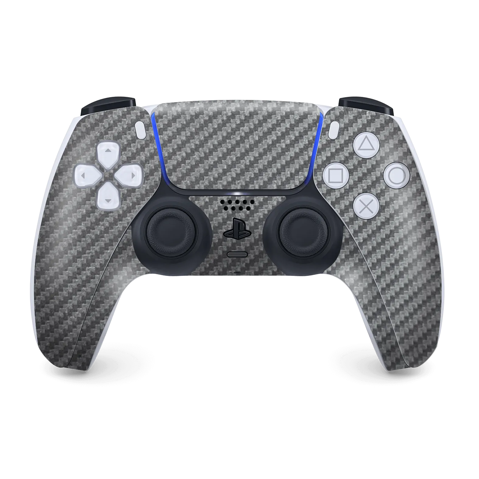 PlayStation 5 CONTROLLER Skins - 3D Textured CARBON Collection