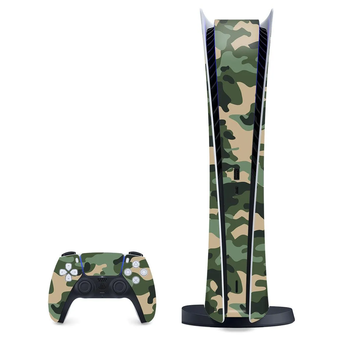 Playstation 5 Digital Camo Series Skins
