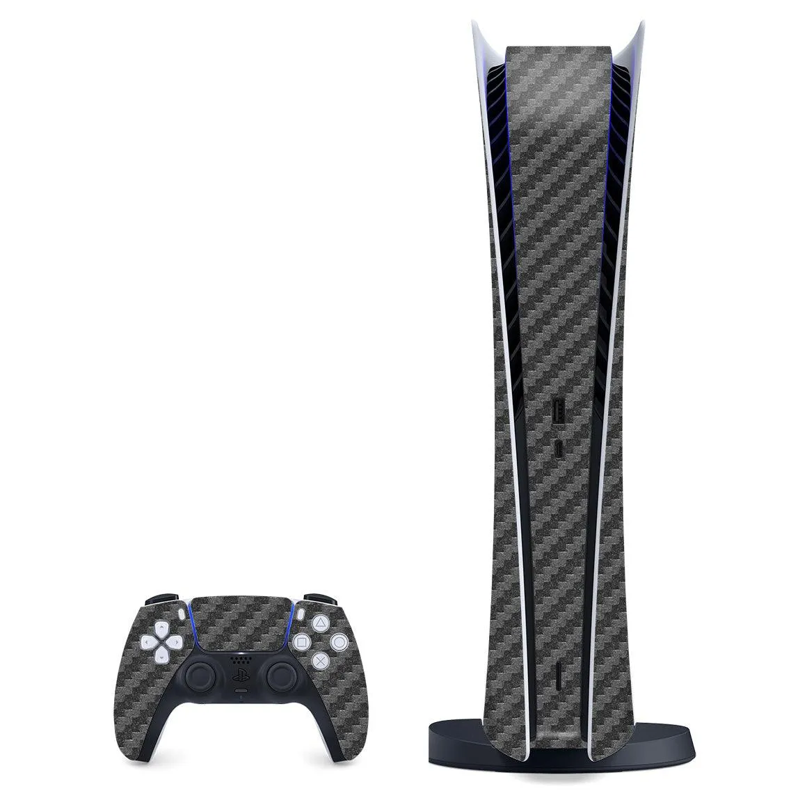 Playstation 5 Digital Carbon Series Skins