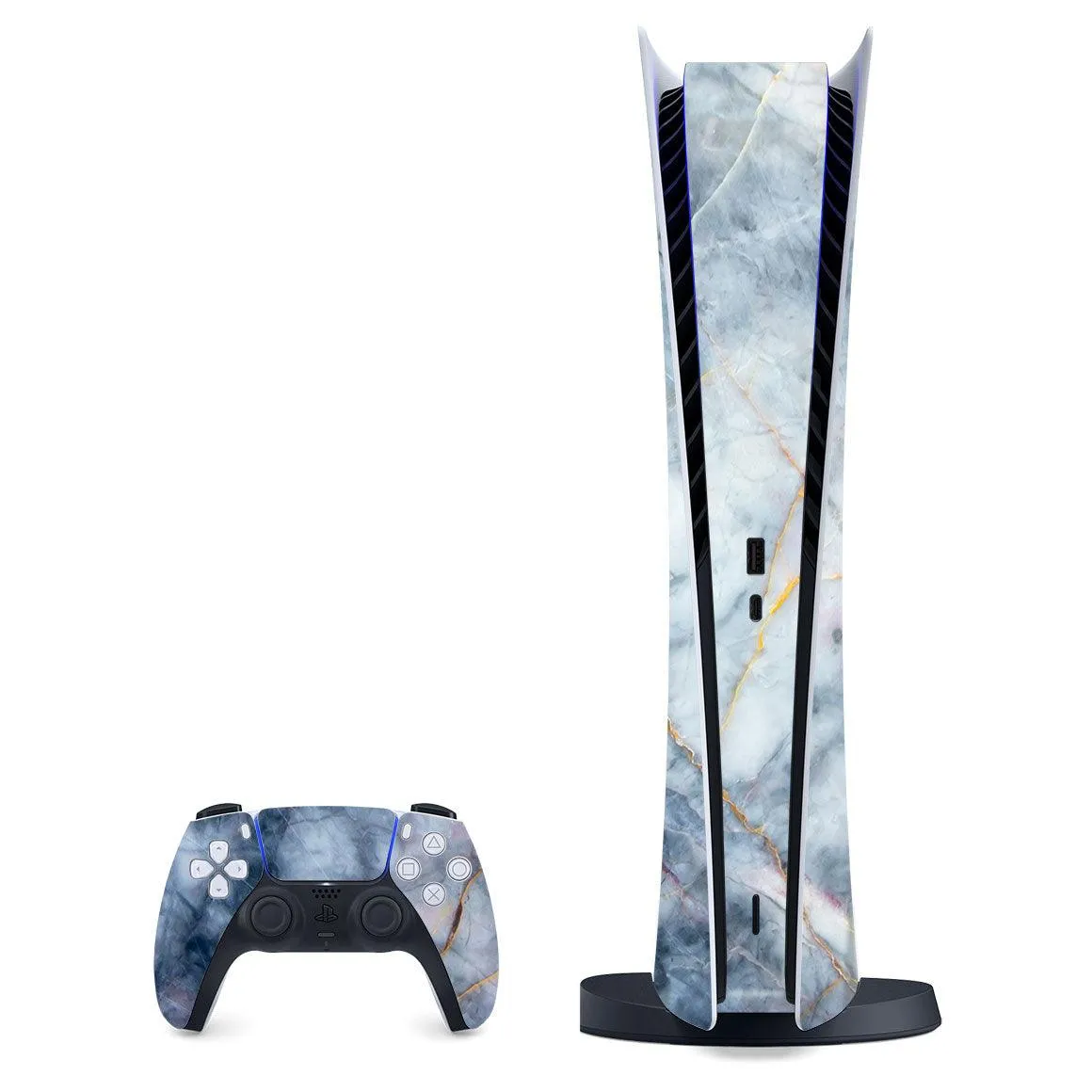Playstation 5 Digital Marble Series Skins