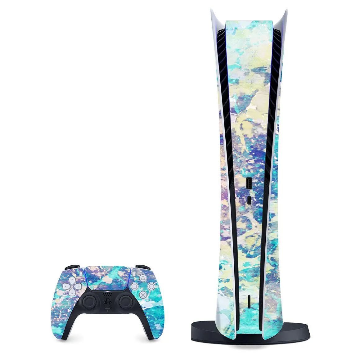 Playstation 5 Digital Marble Series Skins