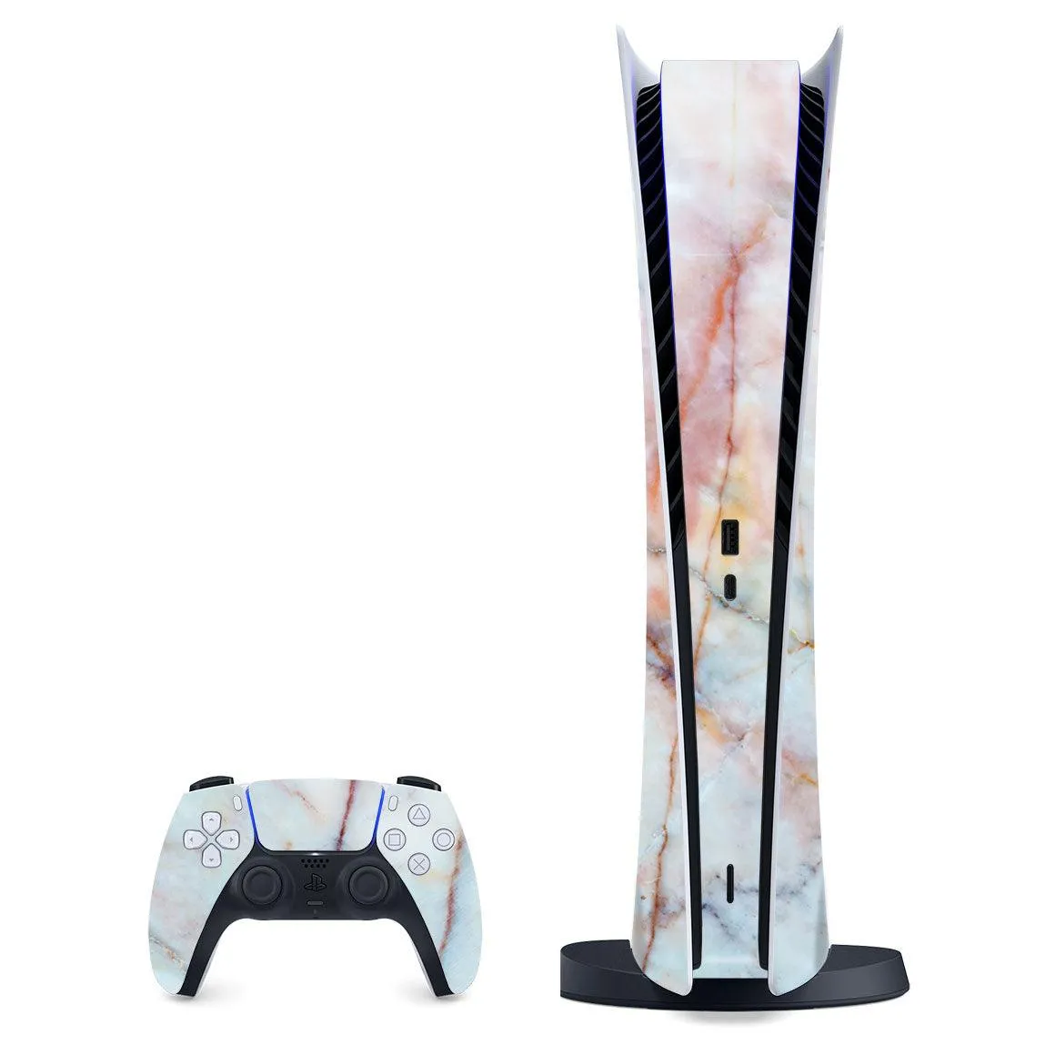 Playstation 5 Digital Marble Series Skins