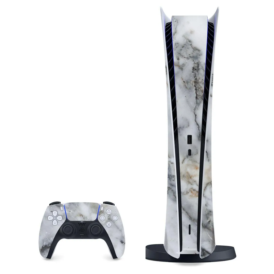 Playstation 5 Digital Marble Series Skins