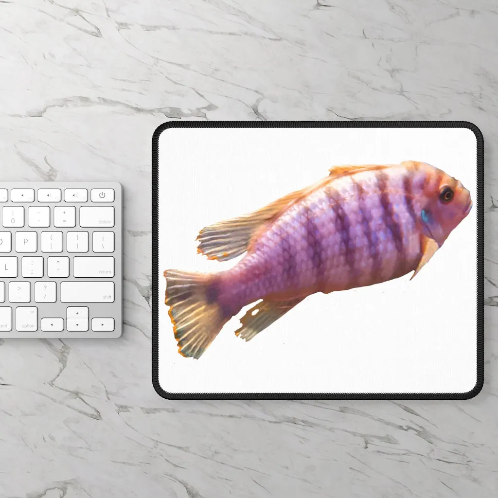 Purple Fish Gaming Mouse Pad