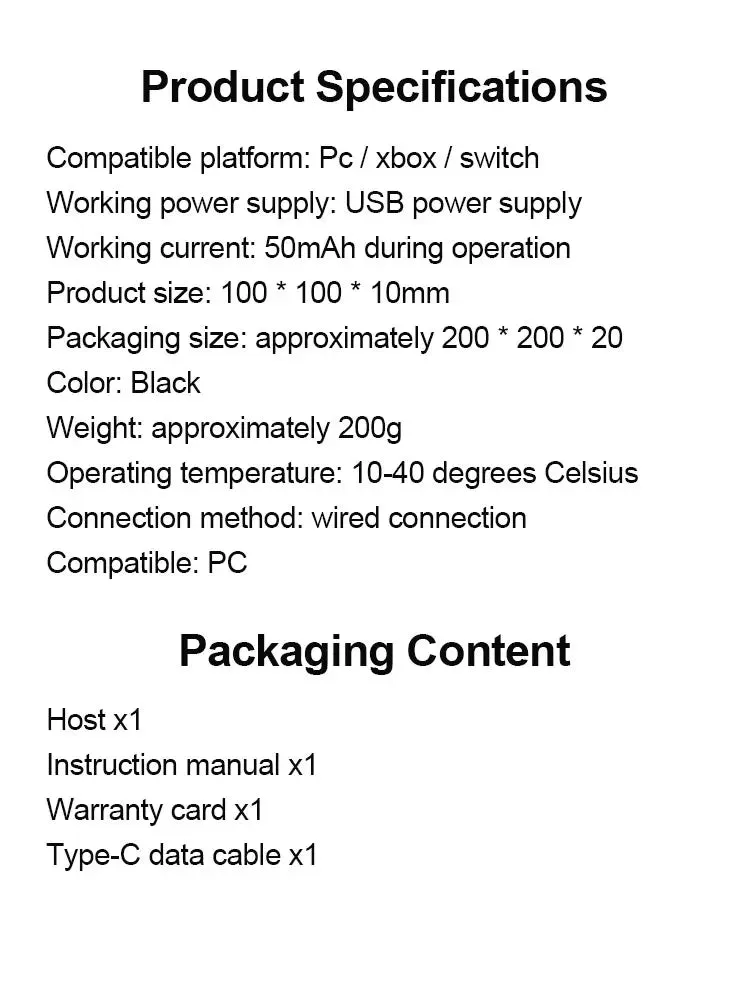 PXN CB1 Simulator Race Central Control Box 30Programmable Button Linkage Lever One Click Start Stop RGB Panel for PC Xbox Switch