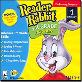 Reader Rabbit 1st Grade Favorites with Reader Rabbit Math