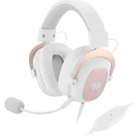 Redragon H510W ZEUS 2 Wired Gaming Headset - White