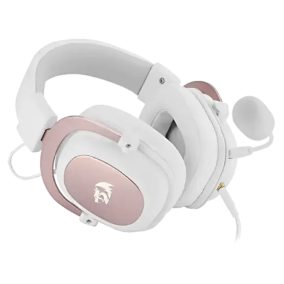 Redragon H510W ZEUS 2 Wired Gaming Headset - White
