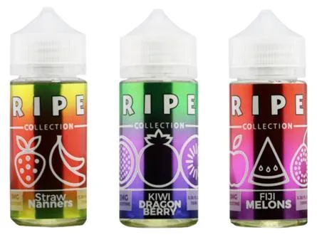 Ripe Collection 100mL E-Liquid - Straw Nanners