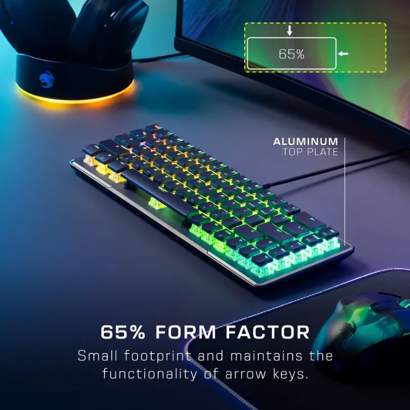 Roccat Vulcan II Mini 65% Optical Gaming Keyboard
