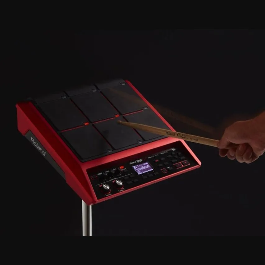Roland Sampling Percussion Pad Red w/16GB internal memory