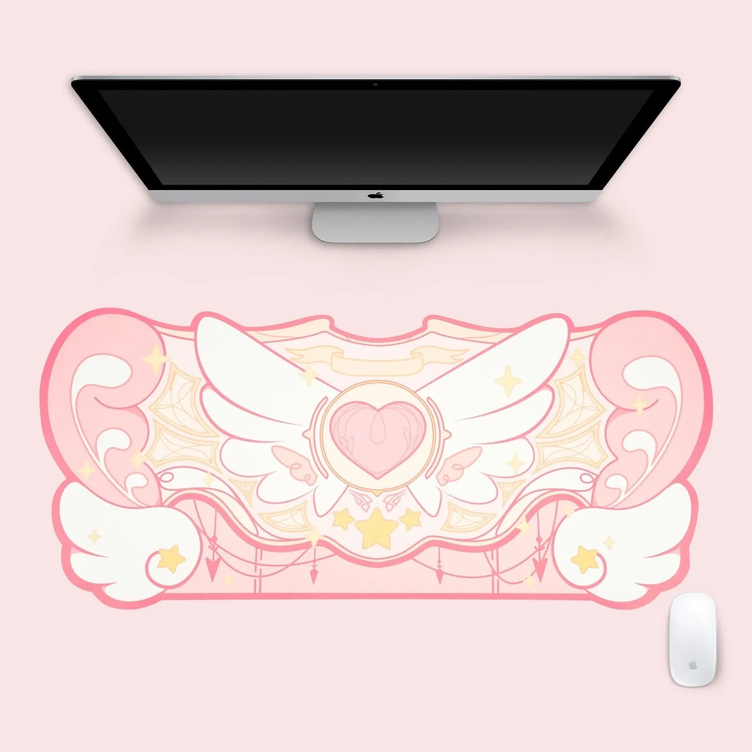 Sakura Heart Gaming Mousepad