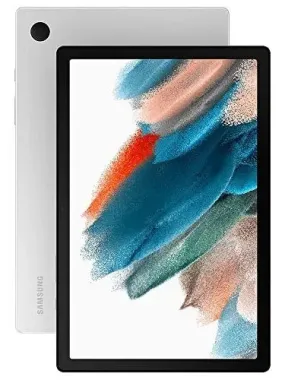 SAMSUNG Galaxy Tab A8 2022 WiFi 10.5 inch 7040 mAh 8MP SM-X200 International Version Dual Camera (w/Fast Car Charger Bundle) (Silver, 32GB 3GB)