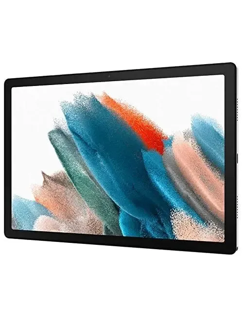 SAMSUNG Galaxy Tab A8 2022 WiFi 10.5 inch 7040 mAh 8MP SM-X200 International Version Dual Camera (w/Fast Car Charger Bundle) (Silver, 32GB 3GB)