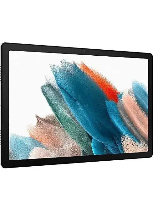 SAMSUNG Galaxy Tab A8 2022 WiFi 10.5 inch 7040 mAh 8MP SM-X200 International Version Dual Camera (w/Fast Car Charger Bundle) (Silver, 32GB 3GB)