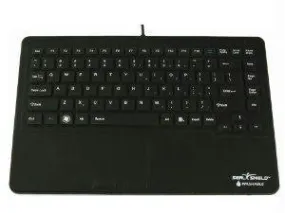 Seal Shield Seal Touch Washable Silicone All-in-one Keyboard With Built-in Touchpad Pointing