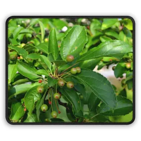 Seeds and Green Leaves Gaming Mouse Pad