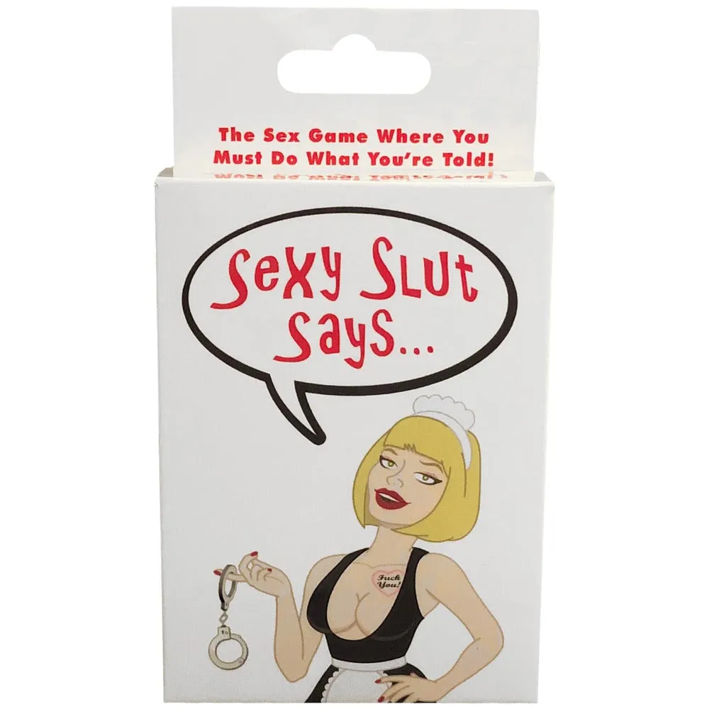 Sexy Slut Says... Card Game