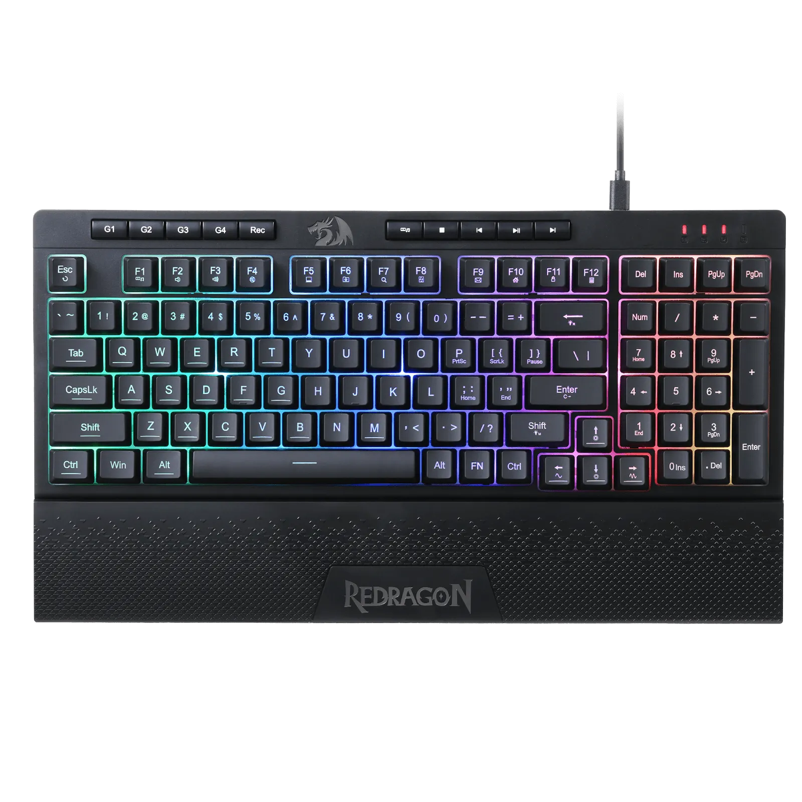 Optimized English title: Shiva K515 Ergonomic Membrane Gaming Keyboard