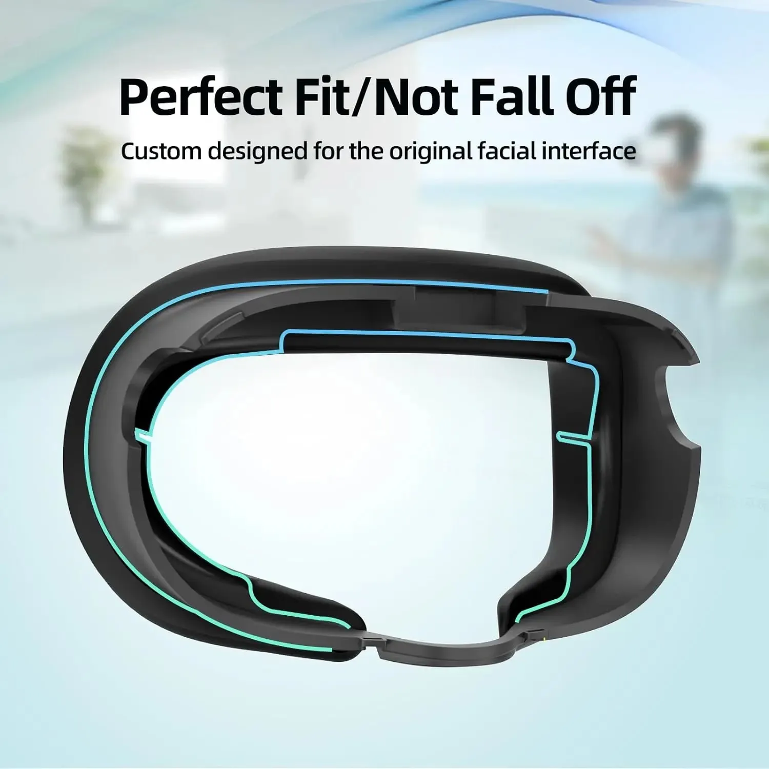Silicone Facial Interface for Quest 3