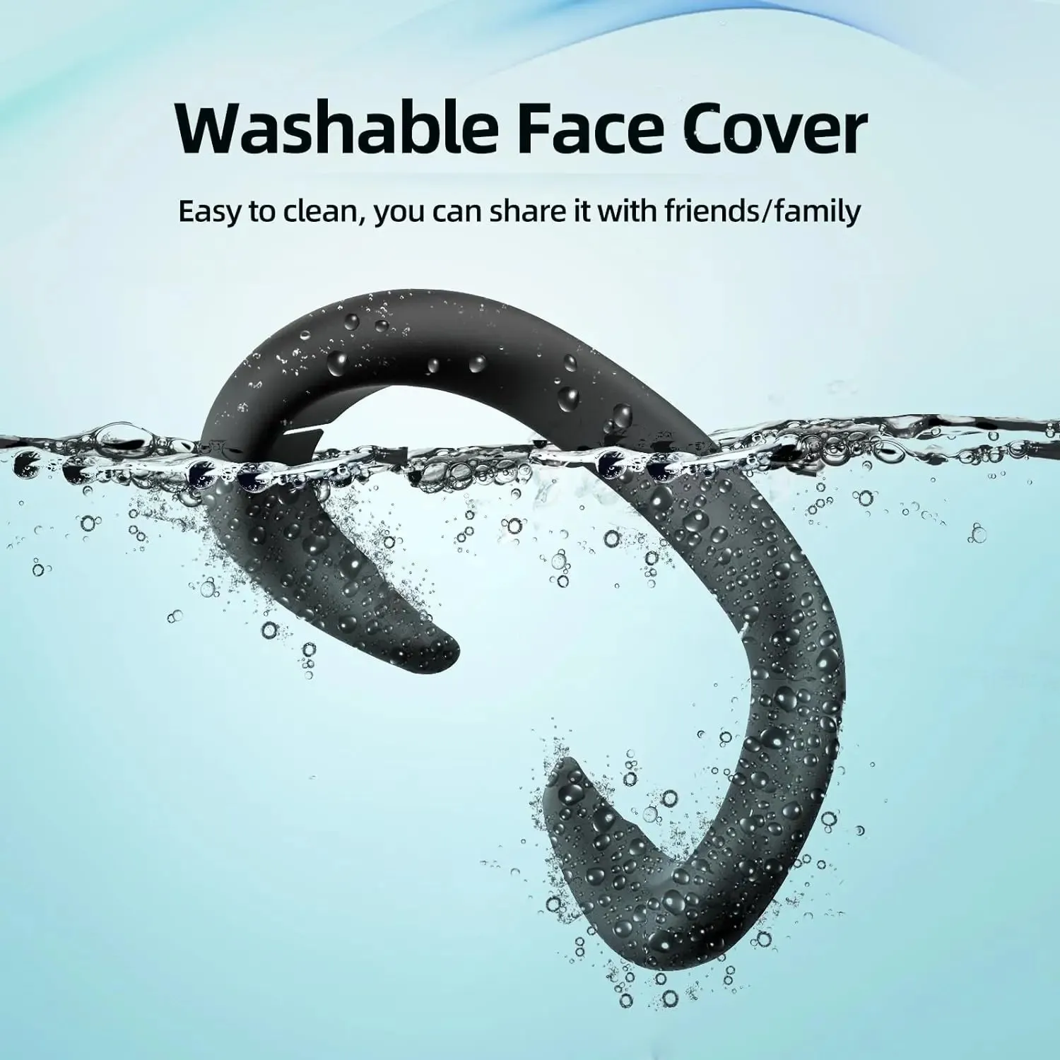 Silicone Facial Interface for Quest 3