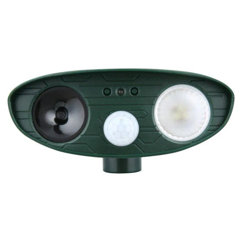 Solar Powered Ultrasonic Outdoor Animal Repeller - PACK OF 4
