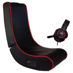 Sylvania Rocker Gaming Chair With Built-In Speakers