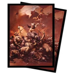 The Destroyer Standard Deck Protector Sleeves (100ct) by Frank Frazetta