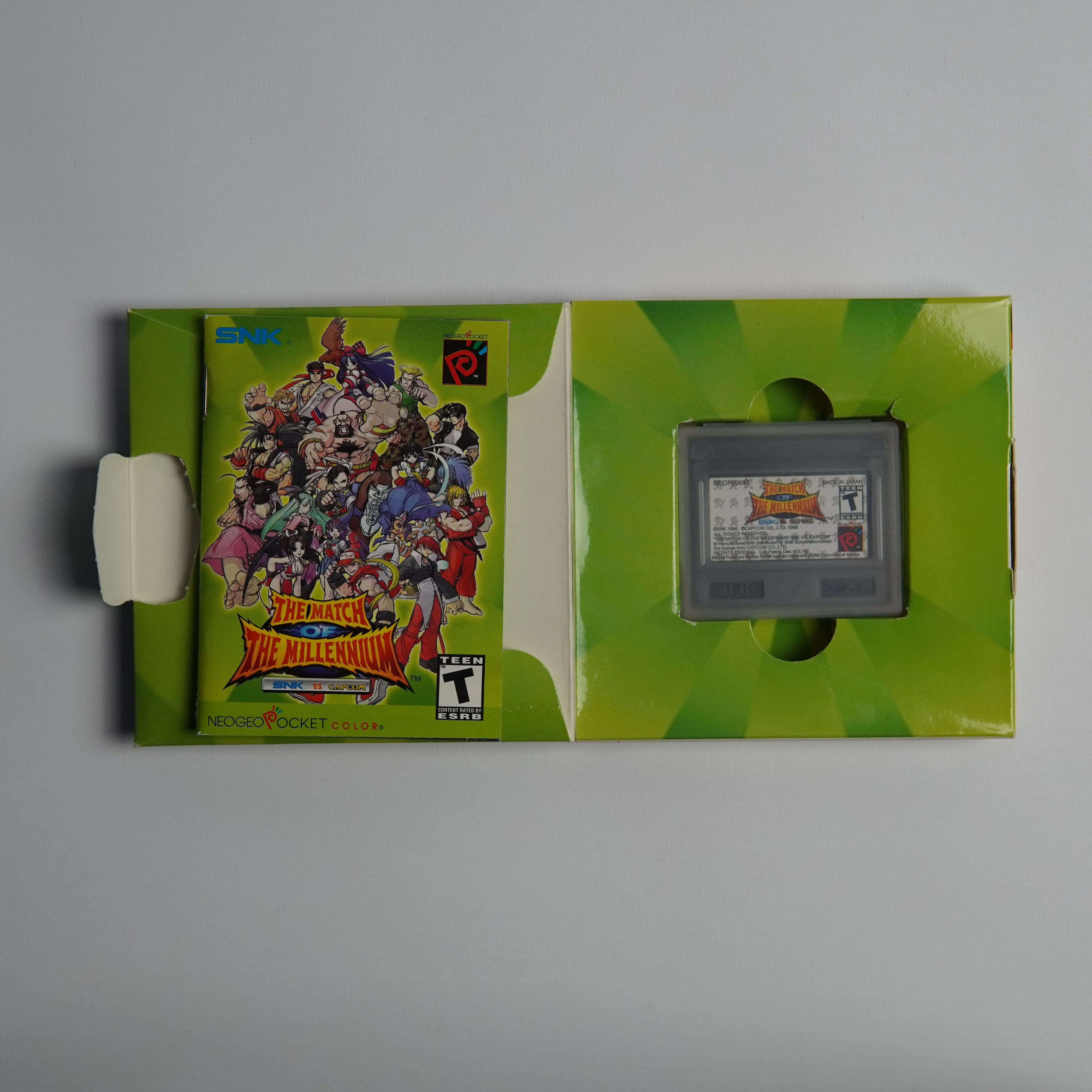 The Match of the Millennium - Neo Geo Pocket Color Game (Complete in Box)