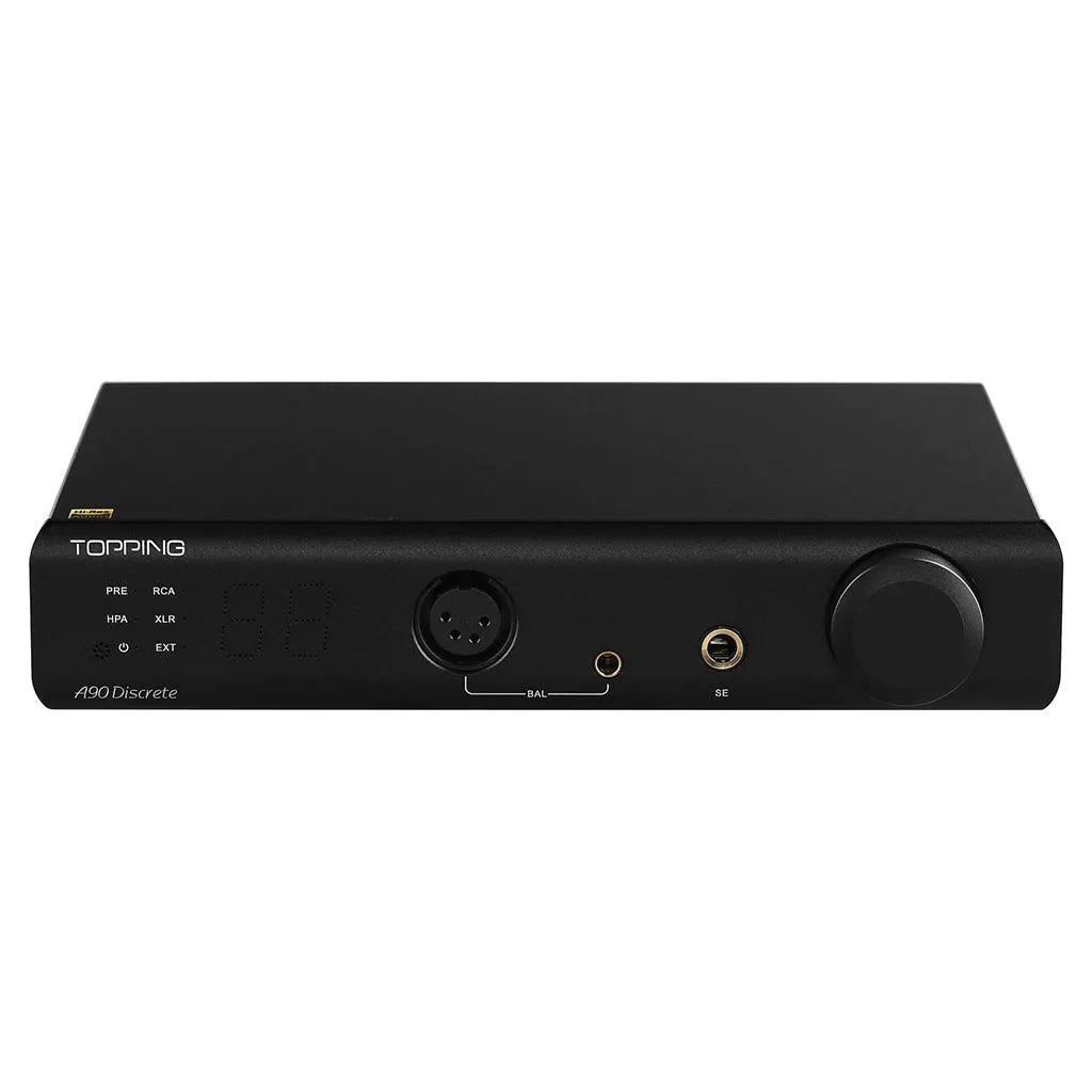 Topping A90 Discrete Balanced Headphone Amplifier & Pre-Amplifier (Discontinued)