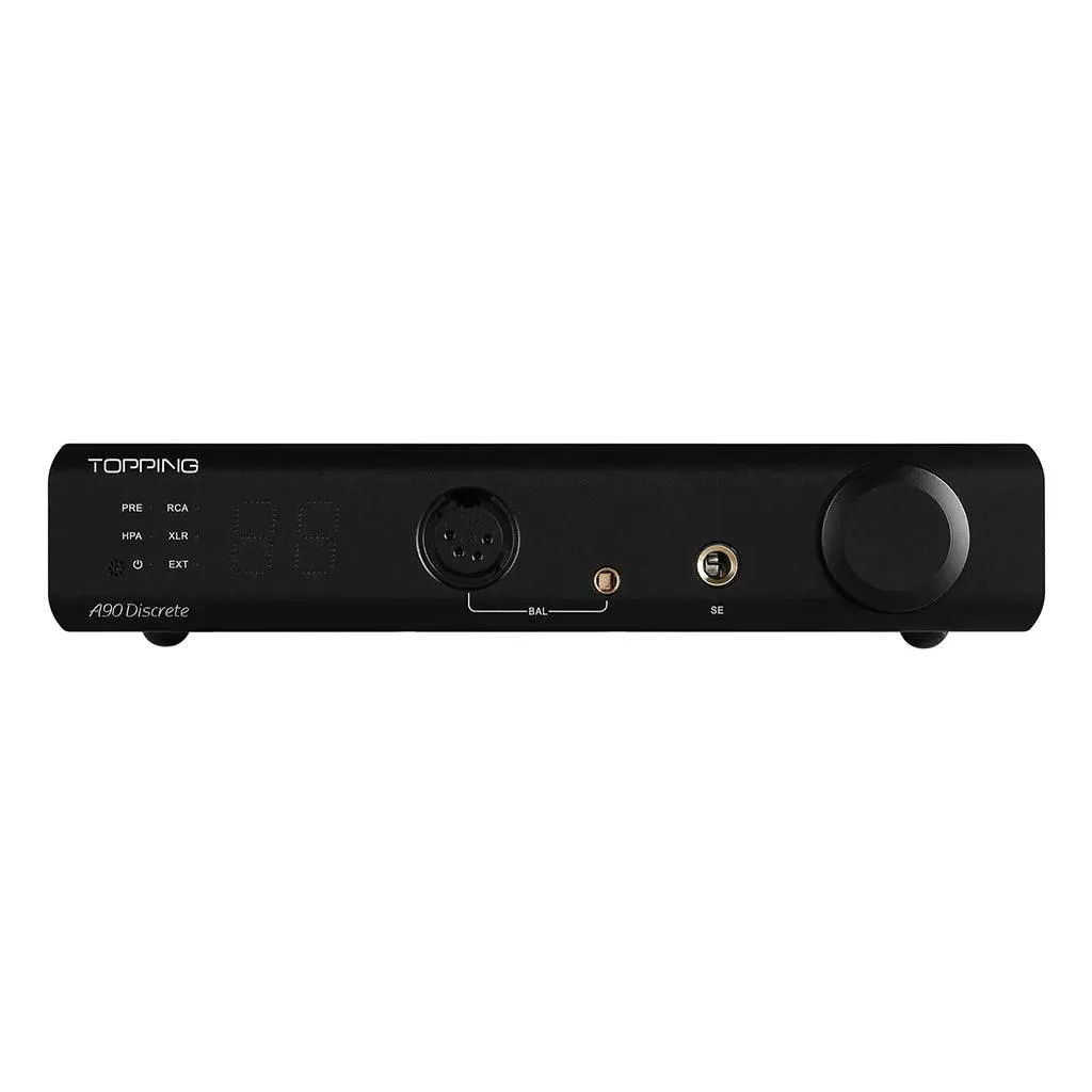 Topping A90 Discrete Balanced Headphone Amplifier & Pre-Amplifier - Open Box