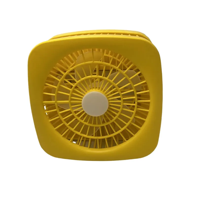 Versatile Lighting Storage Table Lamp Fan F50-8-1338 Yellow