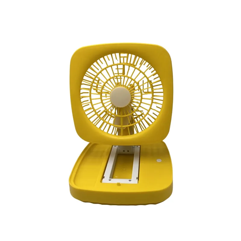 Versatile Lighting Storage Table Lamp Fan F50-8-1338 Yellow