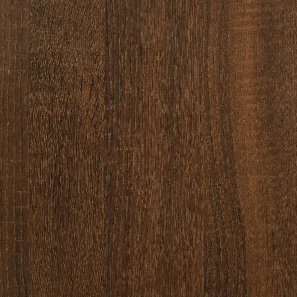 vidaXL Monitor Stand Brown Oak 55x23x14 cm Engineered Wood