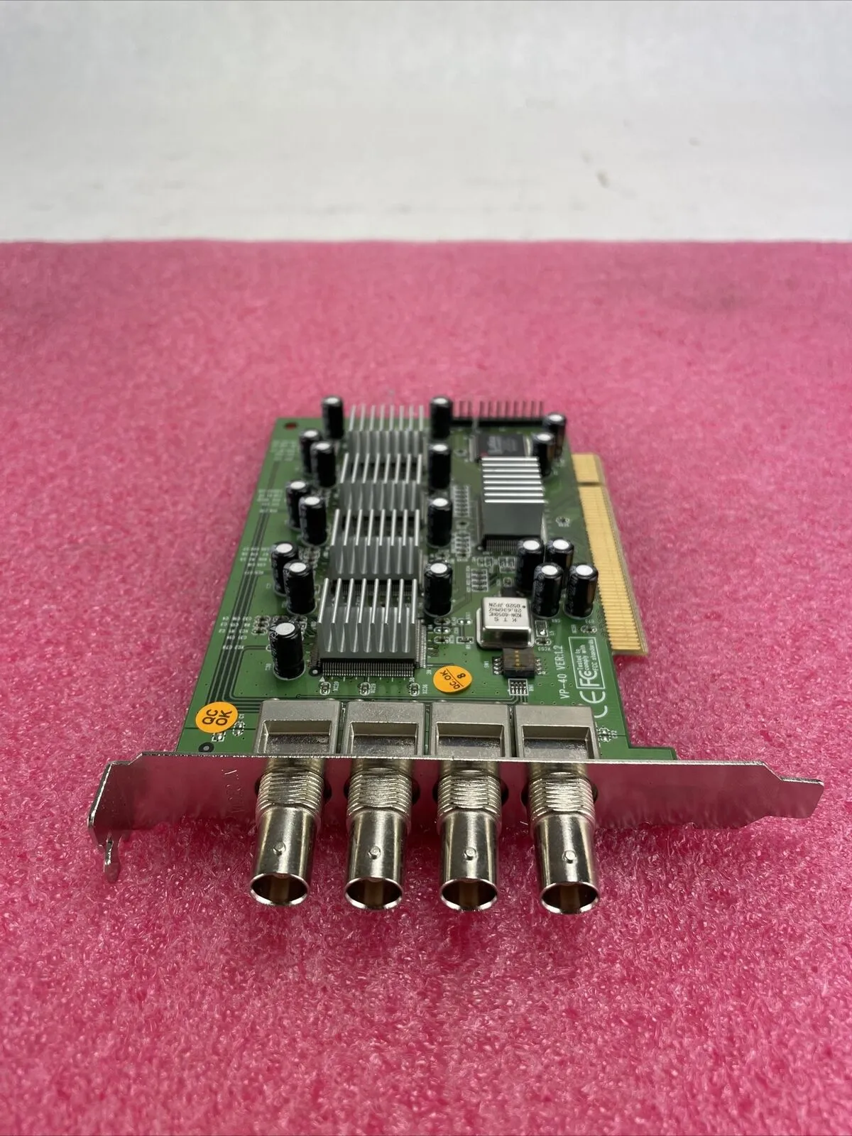 VPON VP-40 Video Ver. 1.2 4 Port DVR Video Capture Card PCI