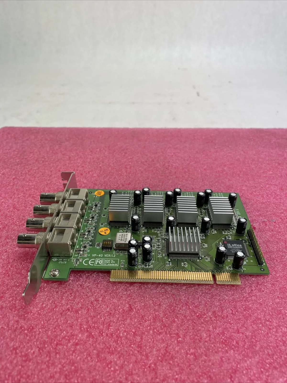 VPON VP-40 Video Ver. 1.2 4 Port DVR Video Capture Card PCI