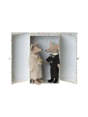 Wedding Mice Couple in Box