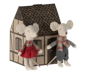 Winter Mice Twins, Little Brother and Sister