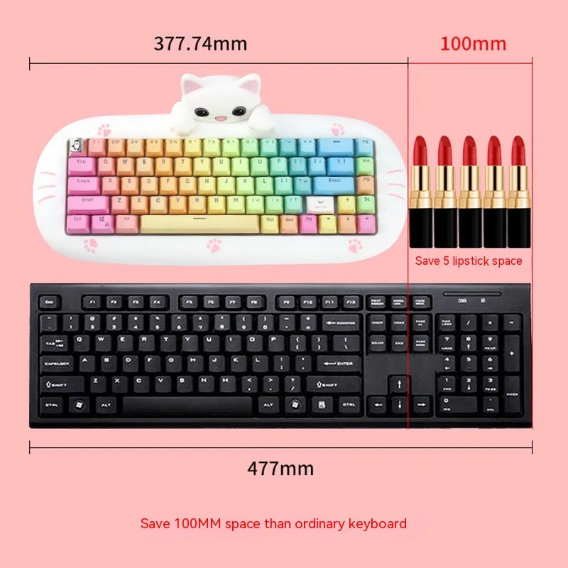 Wireless Bluetooth Gaming Mechanical Keyboard