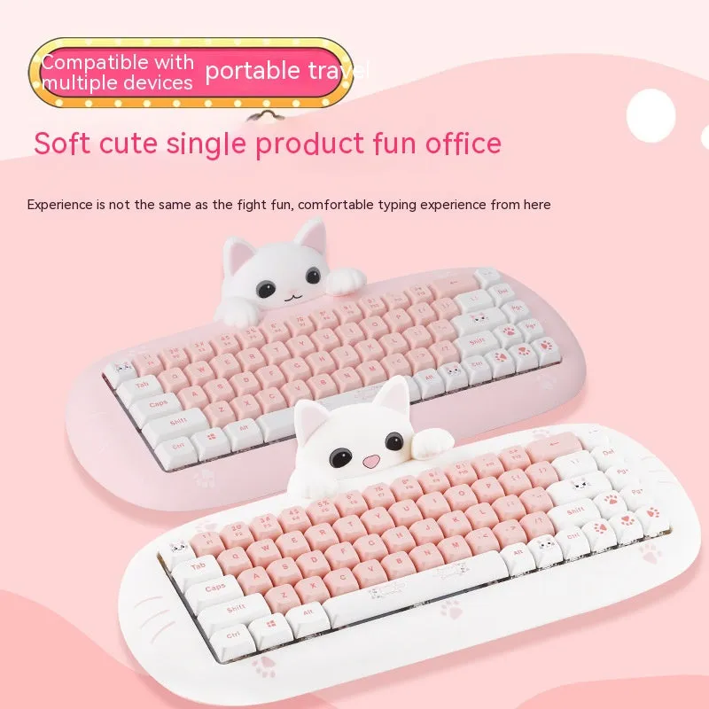 Wireless Bluetooth Gaming Mechanical Keyboard