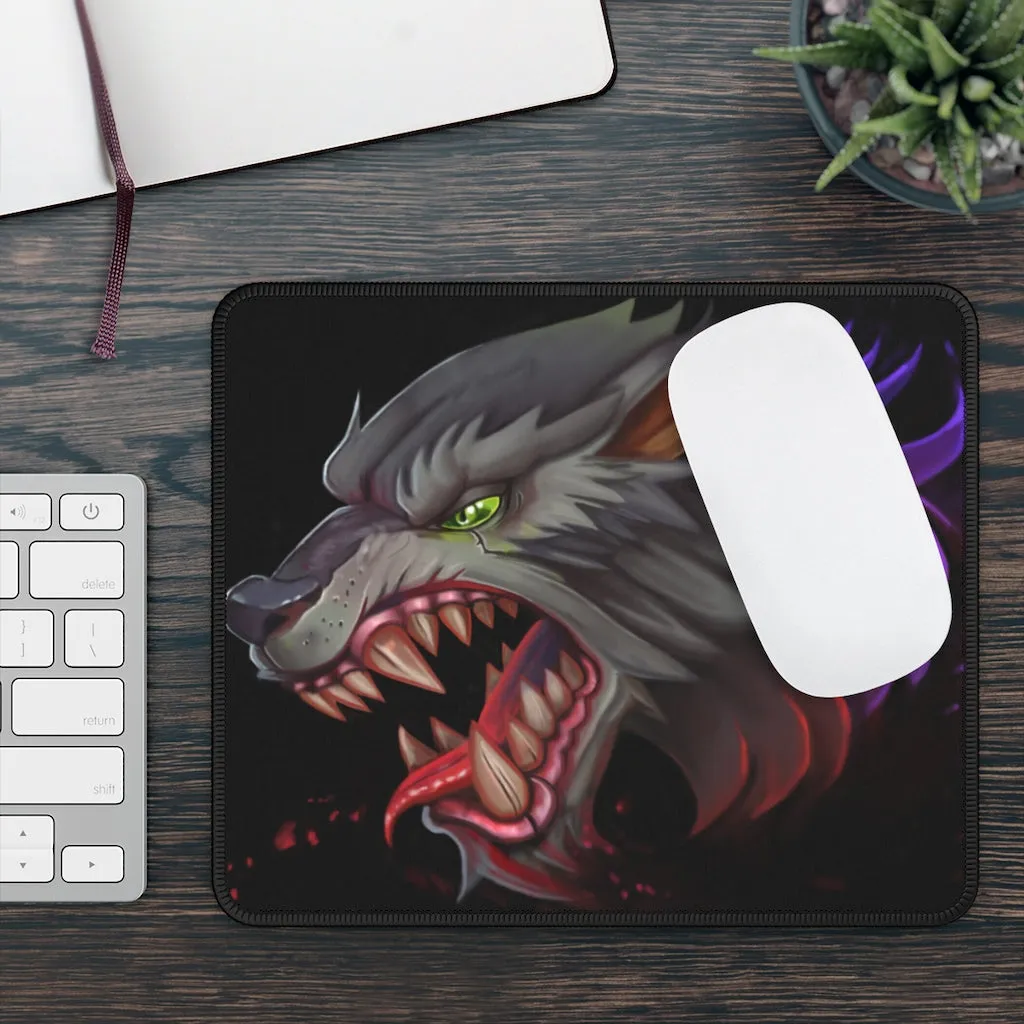 Wolf Gaming Mouse Pad