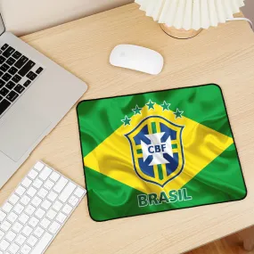 World Cup Brazil Team Logo Custom Photo Mouse Pad