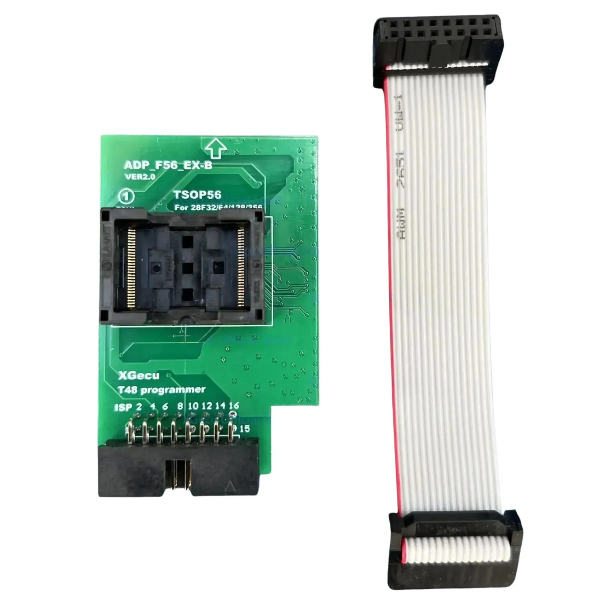 XGECU TSOP56 ADP_F56_EX-A/B/C V2.0 Adapter for T48 Programmer: for Flash EPROM NAND EMMC ADP_F56_EX-B ADP_F56_EX-C