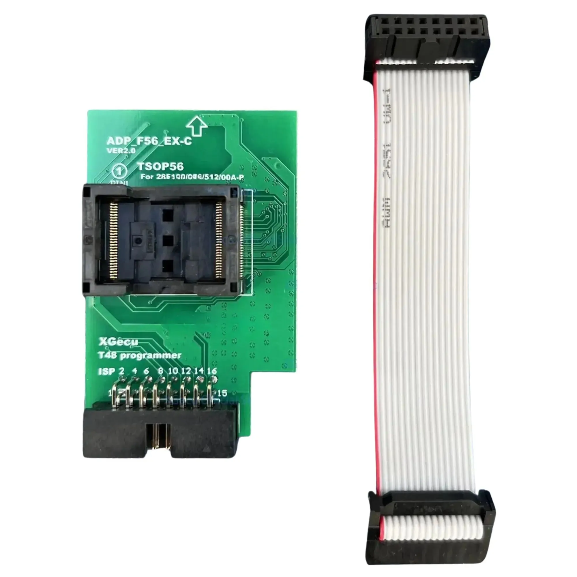XGECU TSOP56 ADP_F56_EX-A/B/C V2.0 Adapter for T48 Programmer: for Flash EPROM NAND EMMC ADP_F56_EX-B ADP_F56_EX-C
