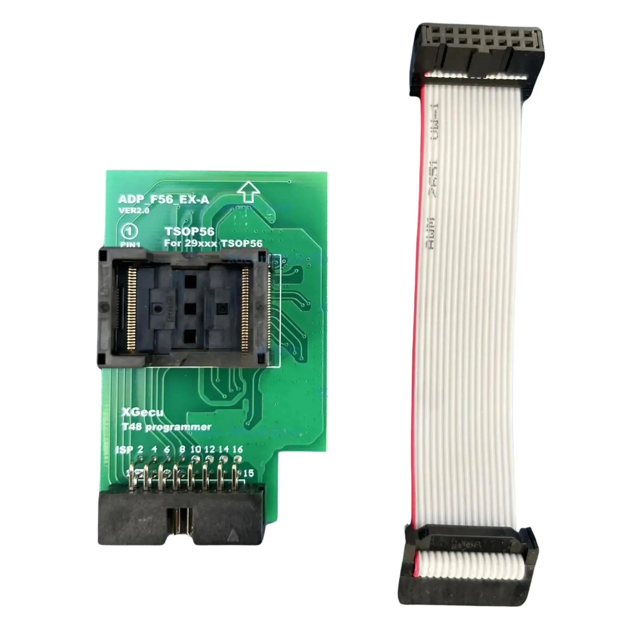 XGECU TSOP56 ADP_F56_EX-A/B/C V2.0 Adapter for T48 Programmer: for Flash EPROM NAND EMMC ADP_F56_EX-B ADP_F56_EX-C
