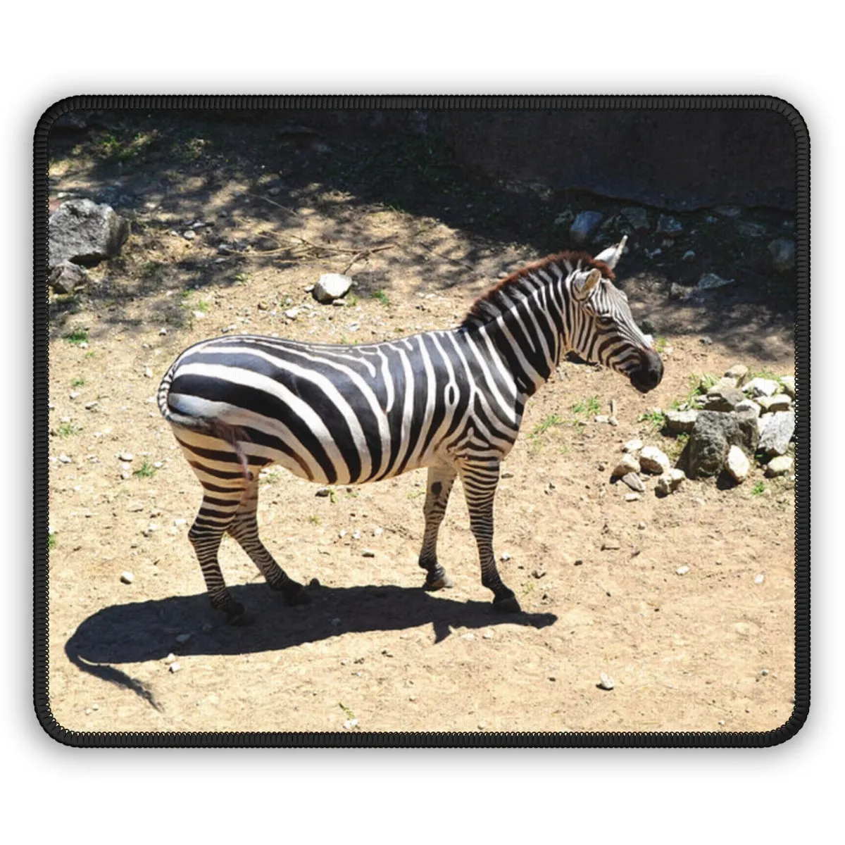 Zebra Gaming Mouse Pad